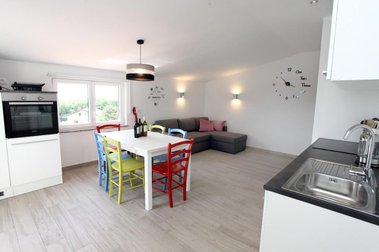 Sea View Istrian Countryside Apartment - Rota Dragonja Ngoại thất bức ảnh