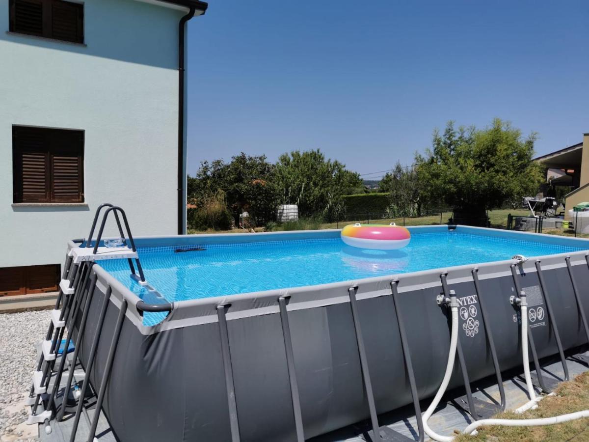 Sea View Istrian Countryside Apartment - Rota Dragonja Ngoại thất bức ảnh